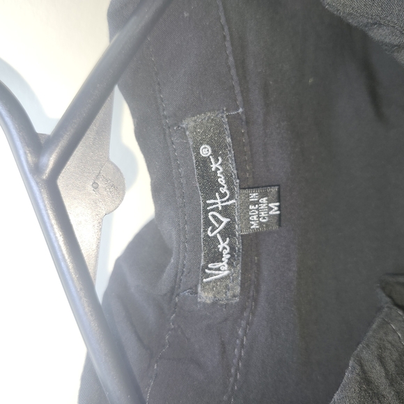 Heart Black Button-Up Shirt - Picture 4 of 10